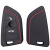 Для BMW 1 2 3 4 5 6 7 X1 X2 2014 2015 2016 2017 2018 2019 силиконовый чехол для ключей с 3 кнопками, держатель, защитный чехол, автомобильные аксессуары