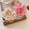 1 шт. нежная кружевная роза цветок заколка для волос, элегантная французская заколка для волос, заколка-акула для пучка на затылке, заколка для волос наполовину вверх