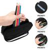 Пенал 300D Полиэстер Extra Большой Вместимости Застежка-молния с Двумя Отделениями для Школы Офиса Путешествий для Учащихся