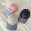 Spring Summer Baseball Hat Plaid Snapback Cap Fashion Peaked Cap  Girls