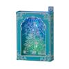 Рождественская открытка Sanrio Light Melody Card Laser Cut Light Blue Frame Tree Message Card Поздравительная открытка 109843 & JXPM12-4