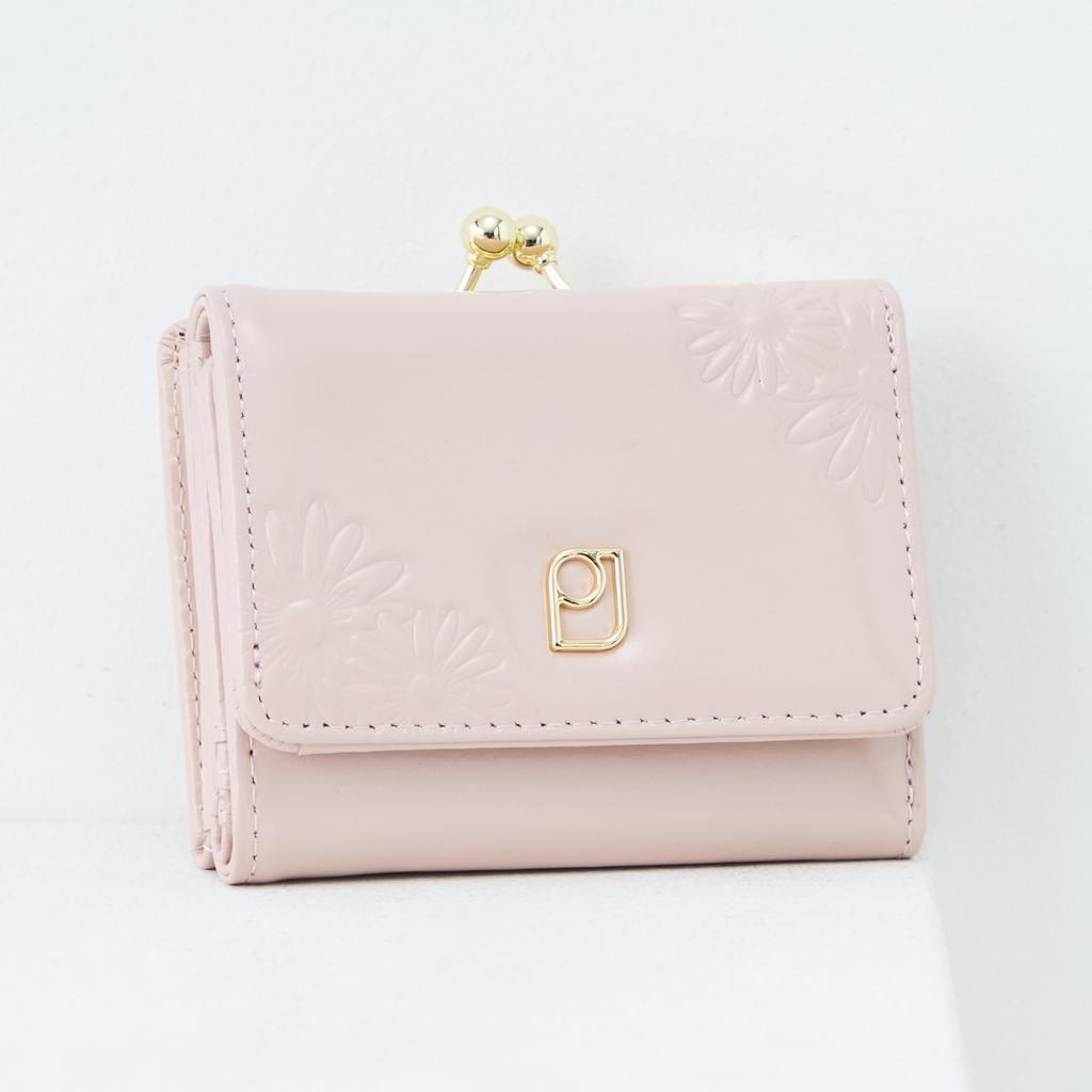 Paul Joe Accessoires Мини-кошелек на застежке Ромашка тиснение Розовый & PJA-W1392