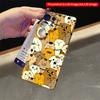 2DFlat Samsung phone case Cute Cat Face Pattern Phone Case Applicable to Galaxy S23 S24 S25ULTRA S26 A12 A14 A15 A16 A54 A55