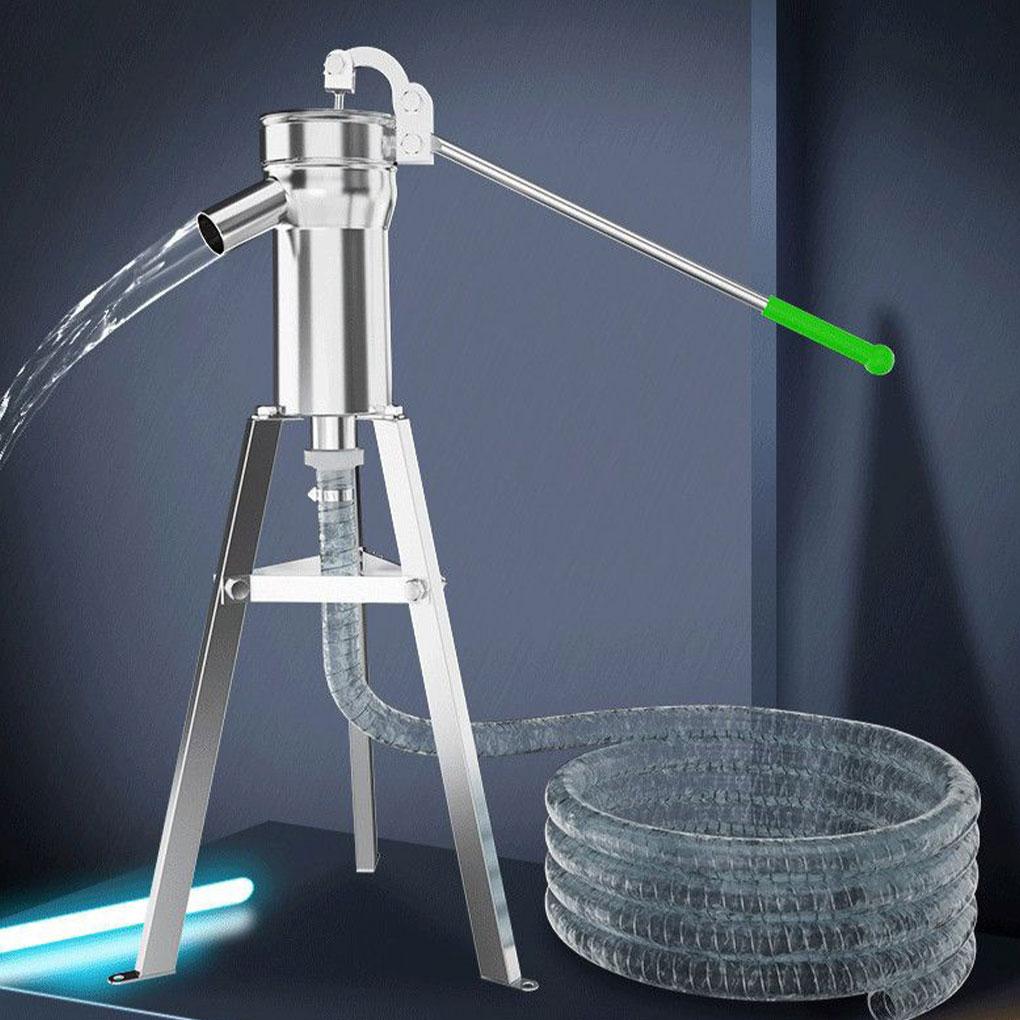 Надежный ручной насос для скважины с водой для легкого извлечения воды Легкий и удобный водяной насос из нержавеющей стали