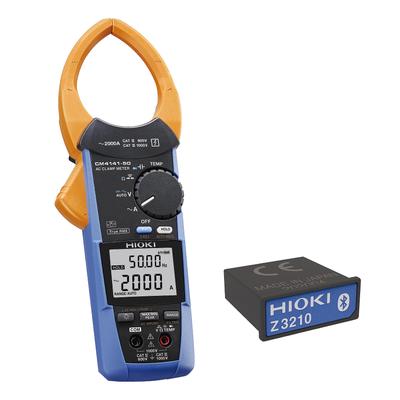 HIOKI Беспроводной адаптер для клещей переменного тока Z3210 Комплект AC 2000A True RMS Сделано в Японии Пылезащищенный Водонепроницаемый Переменный ток Переменное напряжение Постоянное напряжение Футляр для переноски