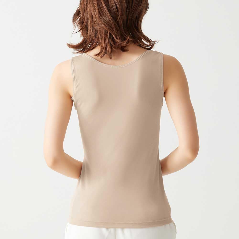 Acedron Внутреннее Внутреннее H1 Благородный Бежевый [Gunze] Футболка, Потовпитывающая, Дышащая, Гладкая, Влагоотводящая, Быстросохнущая, Футболка, сохраняющая пот, MC0053,