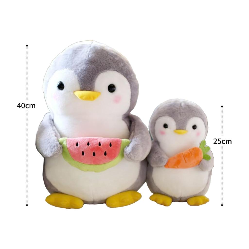 COZENTA Plush Penguin Cute Animal (Small Watermelon)