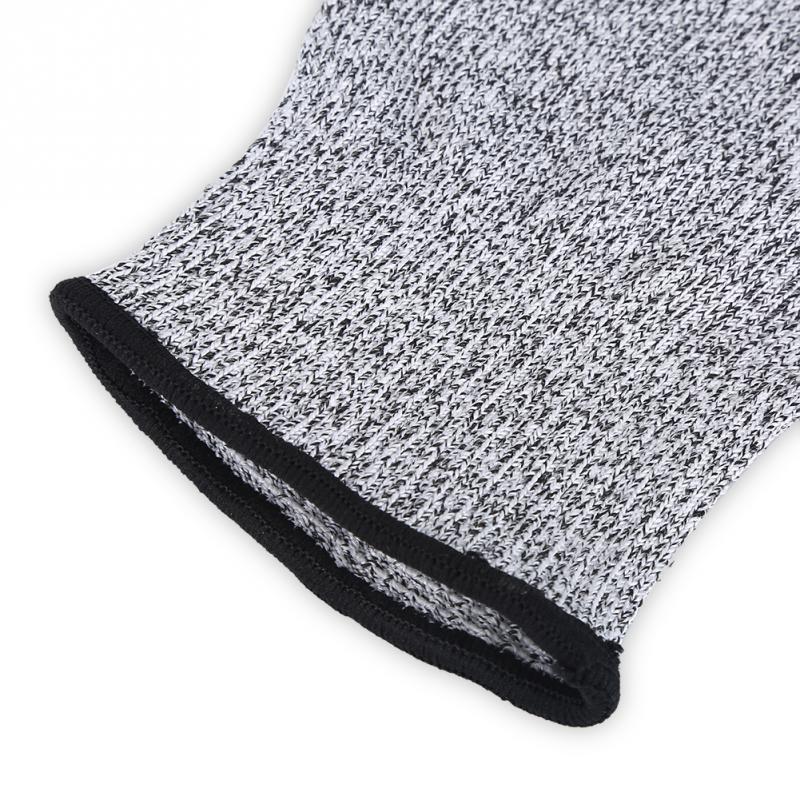 Cut Resistant Protective Arm Sleeve Wrist Guard Glove for Clambing Hunting