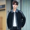 Кожаная куртка мужская куртка весна и осень High Sense Ruffian красивая деловая повседневная Универсальная куртка