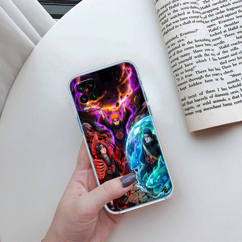 MH96 Чехол Naruto Akatsuki для Motorola E7 G6 G7 G8 G9 Plus Power Play G10 G20 G04 E30 E40 E22 E20 E13 E15 G22 G23 G05 G75 G35 G55