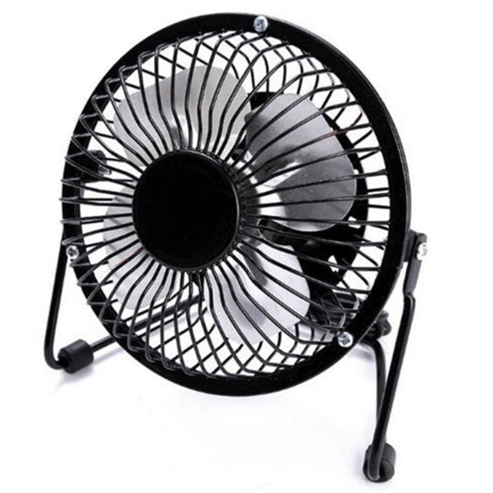 Newest 4 Inch Mini USB Desk Fan Small Quiet Personal Cooler USB Powered Portable Table Fan 360 Degree Rotatable