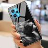 Чехол Realme9 4G для Realme 9 Pro Plus Чехол Закаленное Стекло Роскошные Чехлы для OPPO Realme 9 Pro БАМПЕР Пейзаж Realme9Pro+ Оболочка