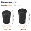 TRIWONDER Trekking Pole Walking Pole Rubber Cap Replacement Stock Cap