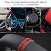 Car Universal Steering Wheel Center Marker Sticker Made Of Alcantara Carbon Fiber Accessories