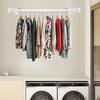 Выдвижная сушилка для одежды, настенная масштабируемая вешалка, складная сушилка, стойка для ванной комнаты, вешалка для одежды