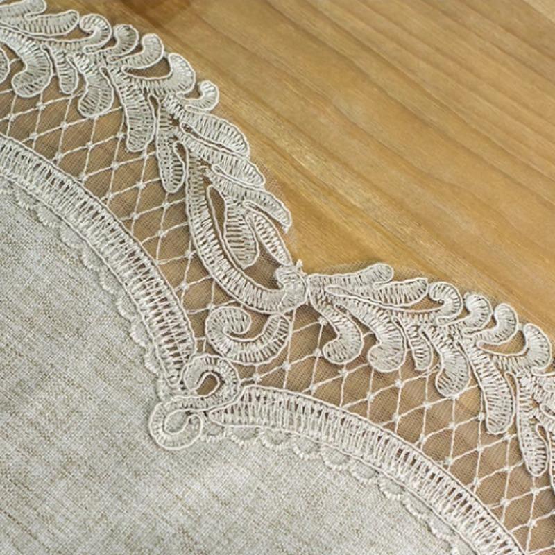 Настольный флаг Nordic Light Роскошный чайный столик Флаг Настольный флаг Кружевная ткань для украшения обеденного стола Длинная полоса Скатерть Обувной шкаф Ткань для покрытия шкафа для телевизора