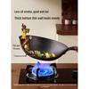 COOKER KING Titanium-Reinforced Wrought Iron Wok