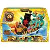 Jouet - WORLDS APART - Trésor X 41579 - Bateau Pirate avec figurines et trésors en or véritable
