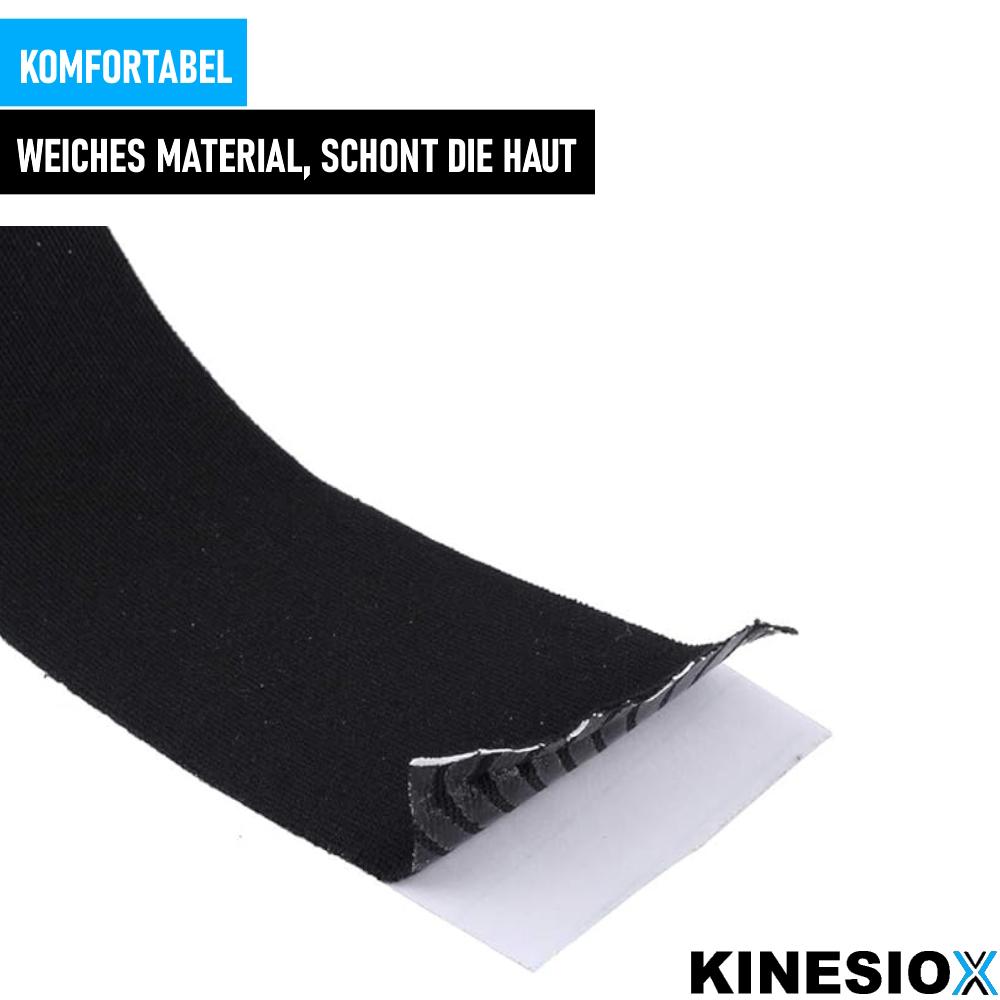 KINESIOX Кинезиологическая лента Спортивная лента Физиотейп Фиксирующая повязка Водостойкая Не содержит латекс