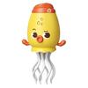 Electric Dancing Octopus Toy with LED Lights Music Smart Obstacle Avoidance Auto-Wiggling Octopus Toy Toddlers Boys Girls Crawling Cartoon Octopus Toy