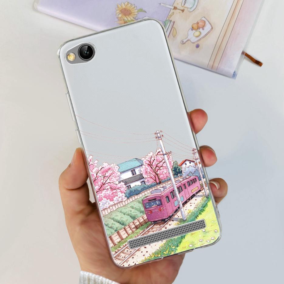 Чехол для Xiaomi Redmi 5A Redmi 4A Стильный painted чехол Мягкий тонкий чехол для телефона Для Xiaomi Redmi 4A 5A Redmi5A Задняя крышка TPU Funda