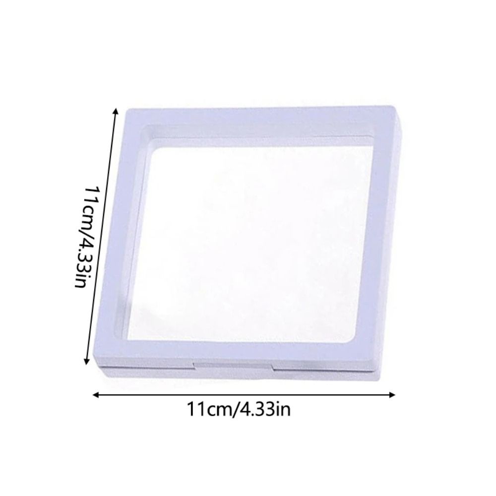 Многоразовая рамка для демонстрации цветов и растений, 3D прозрачный футляр для хранения ювелирных изделий, кольцо, ожерелье, серьги