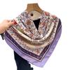High-quality Luxurious Silk Scarves Headband Scarfs Neck Scarf For Women Chain Silk Scarf Women's Decorative Shawl