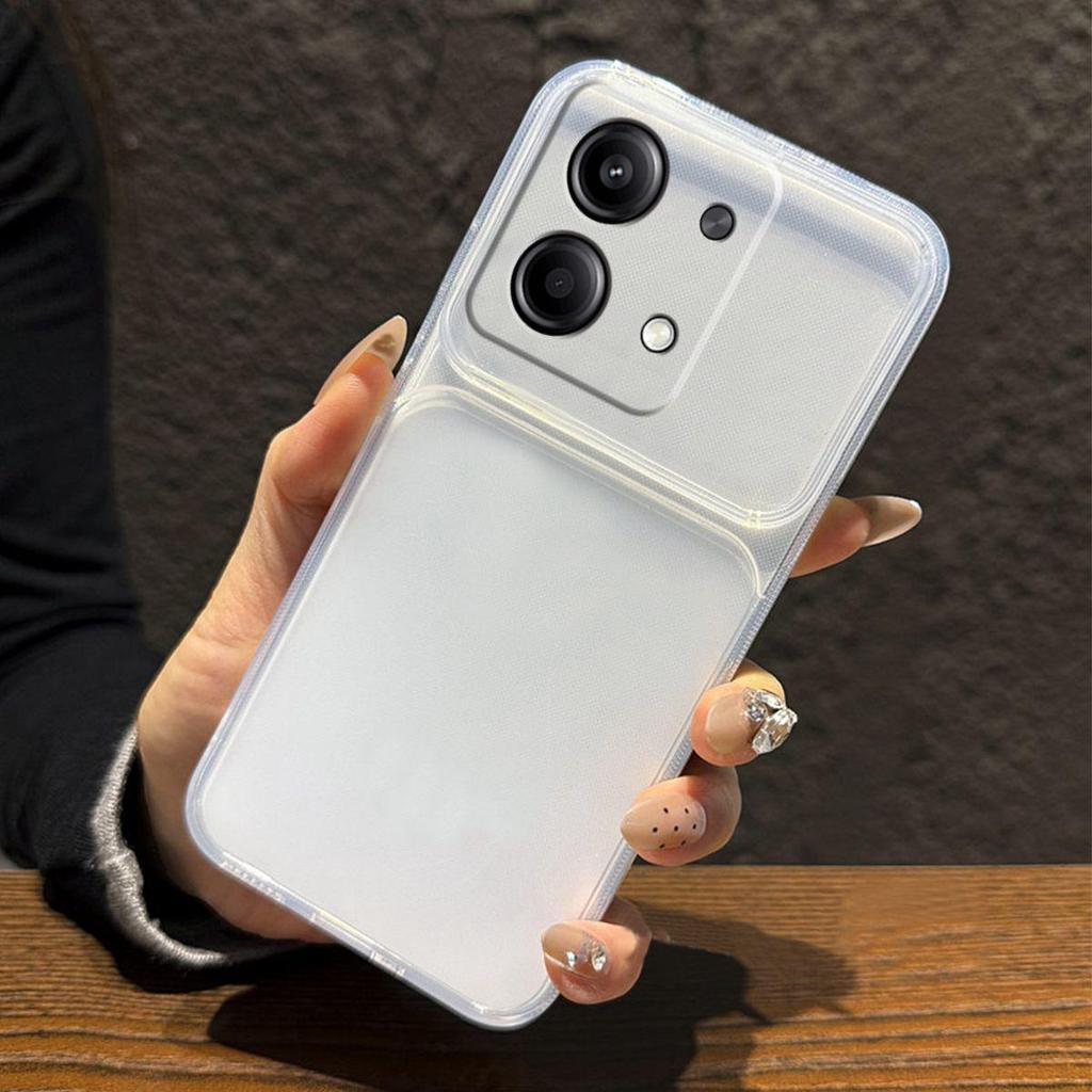 Ультратонкий матовый металлический задний чехол для Xiaomi Redmi Note 13 Pro 5G 4G, POCO X6 5G M6 Pro 4G, прочный чехол с защитой камеры