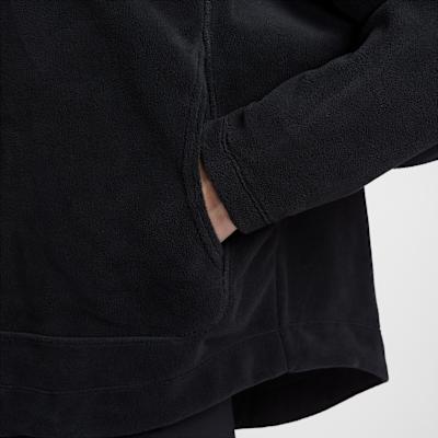 Women's Nike POLAR Jackets Women's Black Hooded Moderate Other
