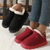 Fashion Kidmi Women's Slippers Popular Corduroy Cotton Shoes Soft Cotton Plush House Cotton Shoes for Men and Women Warm Anti-slip Shoes
