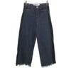 CABANE De ZUCCa Made In Japan Side Switch Cutoff Wide Denim Pants S Jeans Women Used