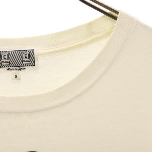 C.E made in Japan Print Short sleeve T-shirt S white Men's Used