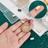6 шт. 3 цвета 304 Нержавеющая сталь Бусины, Ионное покрытие (IP), Прямоугольник, Смешанный цвет, 11x6,5x4 мм, Отверстие: 2,5x3 мм, 2 шт./цвет