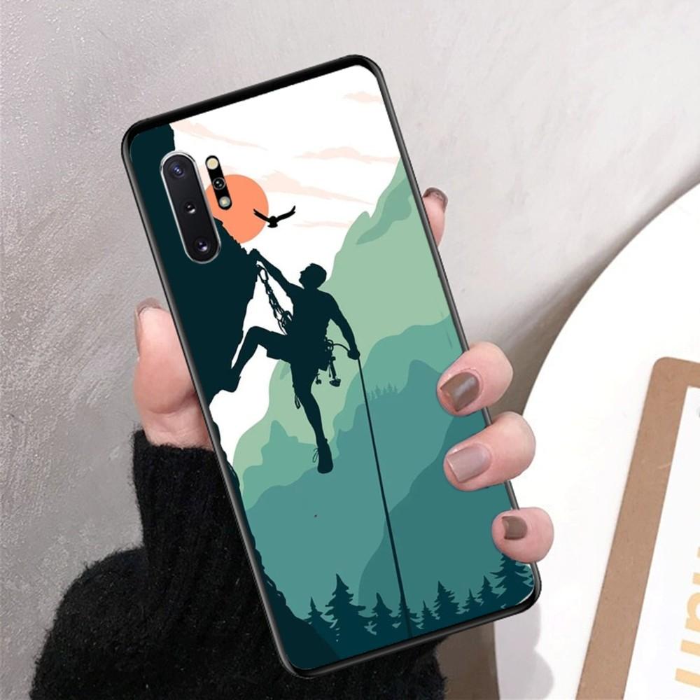 Climbing Mountain Phone Case For Samsung Note 8 9 10 20 Pro Plus Lite M 10 11 20 30 21 31 51 A 21 22 42 02 03