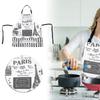 Кухонный фартук Домашний Модный Защищающий от загрязнений Без рукавов Тканевый Кухонные аксессуары10