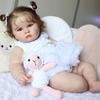 BZDOLL Реалистичная мягкая силиконовая кукла реборн 60 см с 3D-рисованием кожи и сосудистой вены, 24-дюймовая новорожденная принцесса малышка Бебе подарок на день рождения