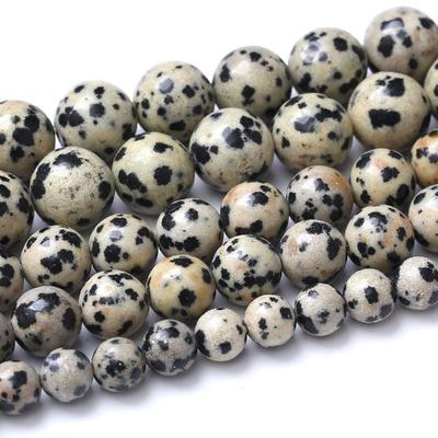 Далматинская яшма Камень 4/6/8/10/12 мм Красные Зеленые Бусины 15" Нить Гладкие Свободные Разделительные Бусины для Изготовления Ювелирных Изделий DIY Браслеты Аксессуары