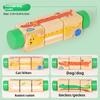 Деревянный детский вращающийся пазл с животными, развивающая игрушка для раннего обучения
