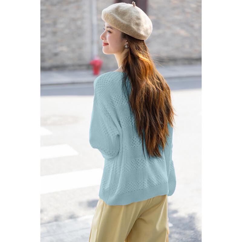 Mocana Textured Long Sleeve Knit Top