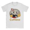 Mens TShirts Cuphead Fists Vintage 100 Cotton Tees Short Sleeve  T Shirts Crew Neck Clothing Adult