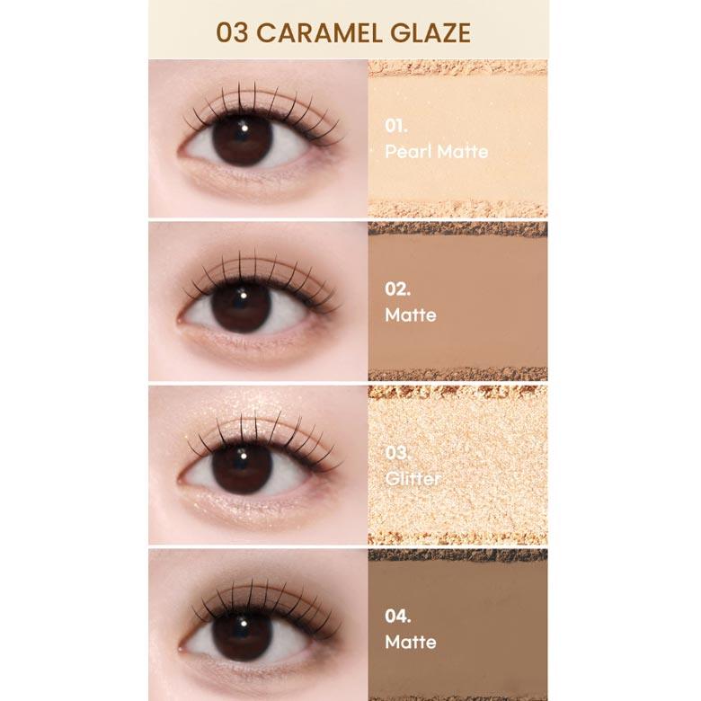 Палитра теней для век TWINKLE POP Layering Mood Palette 5 мл