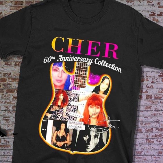 Cher 60th Anniversary Collection Signature T Shirt Gift S-5XL EM096 Unisex T-Shirt