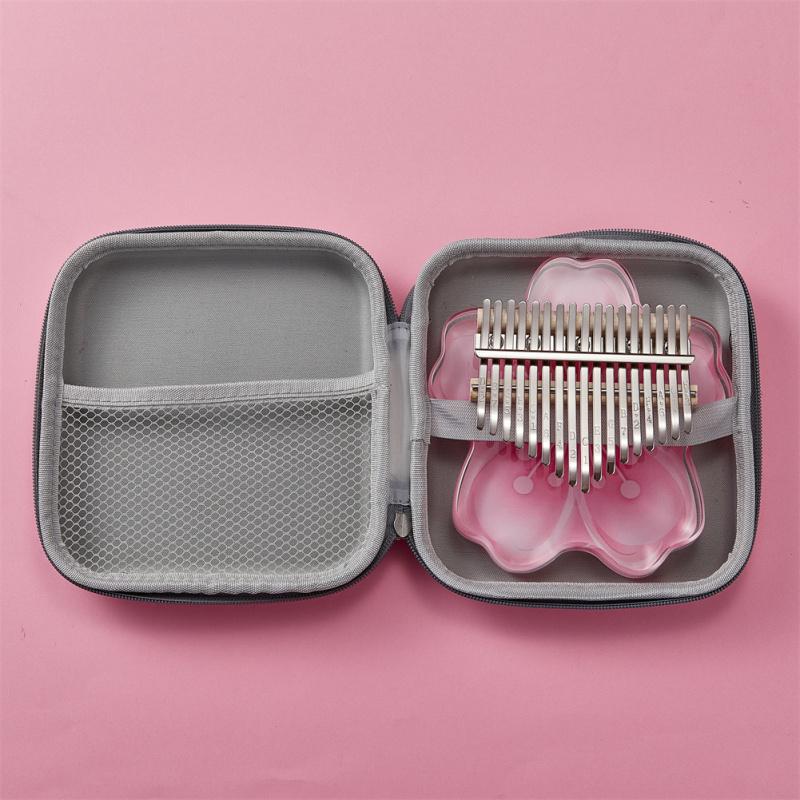 Фортепиано в форме вишни Калимба для большого пальца 17/21 тон акриловое пианино с пальцами клавишный инструмент