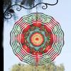 Vibrant Strawberry Wind Spinner for Outdoor Garden Decor Colorful Metal Wind Activated Spinner for Patio Yard Art Durable Floral Design Thanksgiving