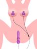 10 Modes Nipple Clamps G Spot Vibrator Breast Clips for Women Nipple Clitoral Stimulator Massager Adult Goods Sex Toy for Couple