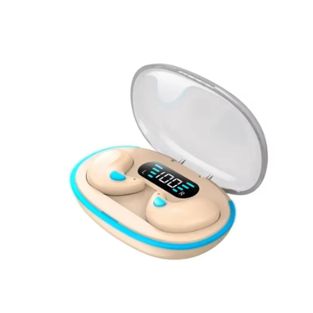 Snug To Ear Bluetooth Earphone X55 Sleeping Earbuds Wireless Blue tooth Earbuds Music Stereo