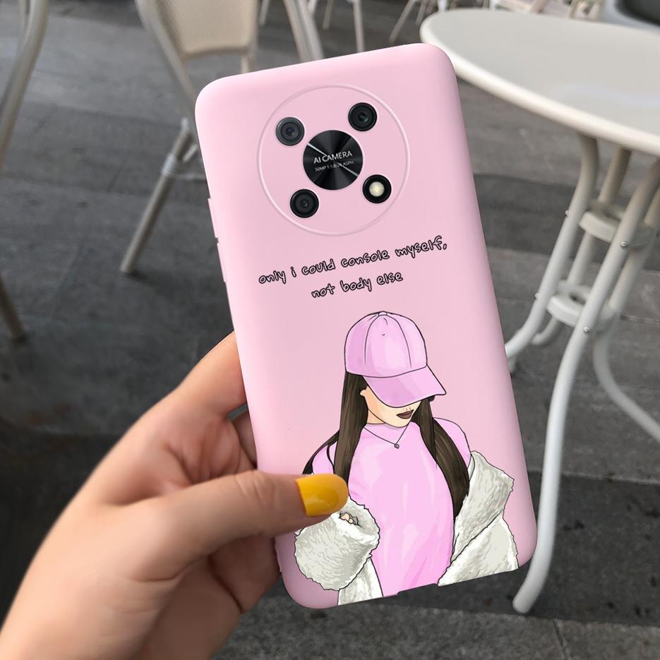 For Huawei Nova Y90 4G Case Cute Cartoon Girls Fundas Soft Silicone Phone Cases For Huawei Nova Y90 Y 90 Back Cover 6.7'' Bumper