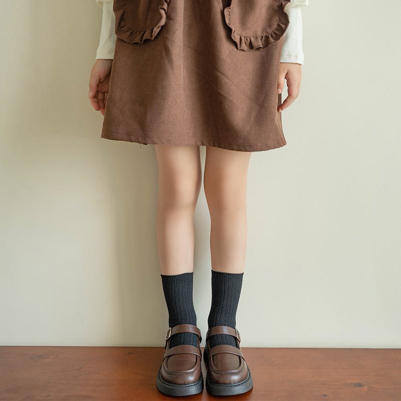 1 пара детских носков, однотонные детские носки, хлопковые носки для девочек, для новорожденных мальчиков и малышей, аксессуары для детской одежды, весна, осень, зима