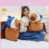 Adorable Shark Capybara Plush Doll Soft Stuffed Animal Toy For Kids In Various Sizes