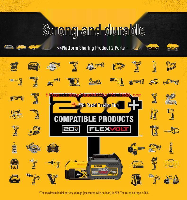 Original Lithium Battery: 10.8V/2.0Ah, 14.4V, 18V/4.0Ah, 5.0Ah, 94% Positive Reviews